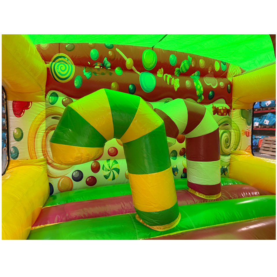 Funbox Midi Snoepjes Springkasteel