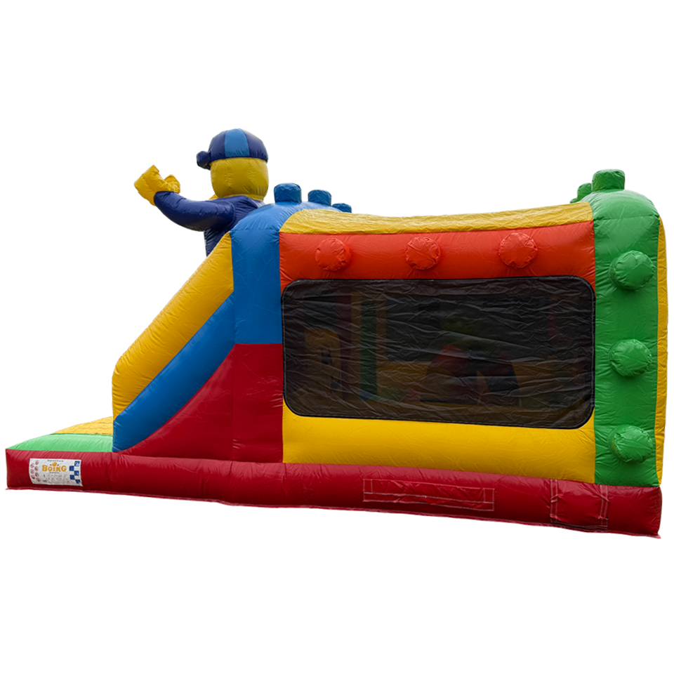 Hüpfburg Funbox Midi Bunte Blöcke