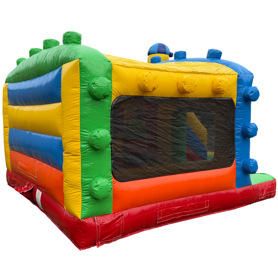 Hüpfburg Funbox Midi Bunte Blöcke