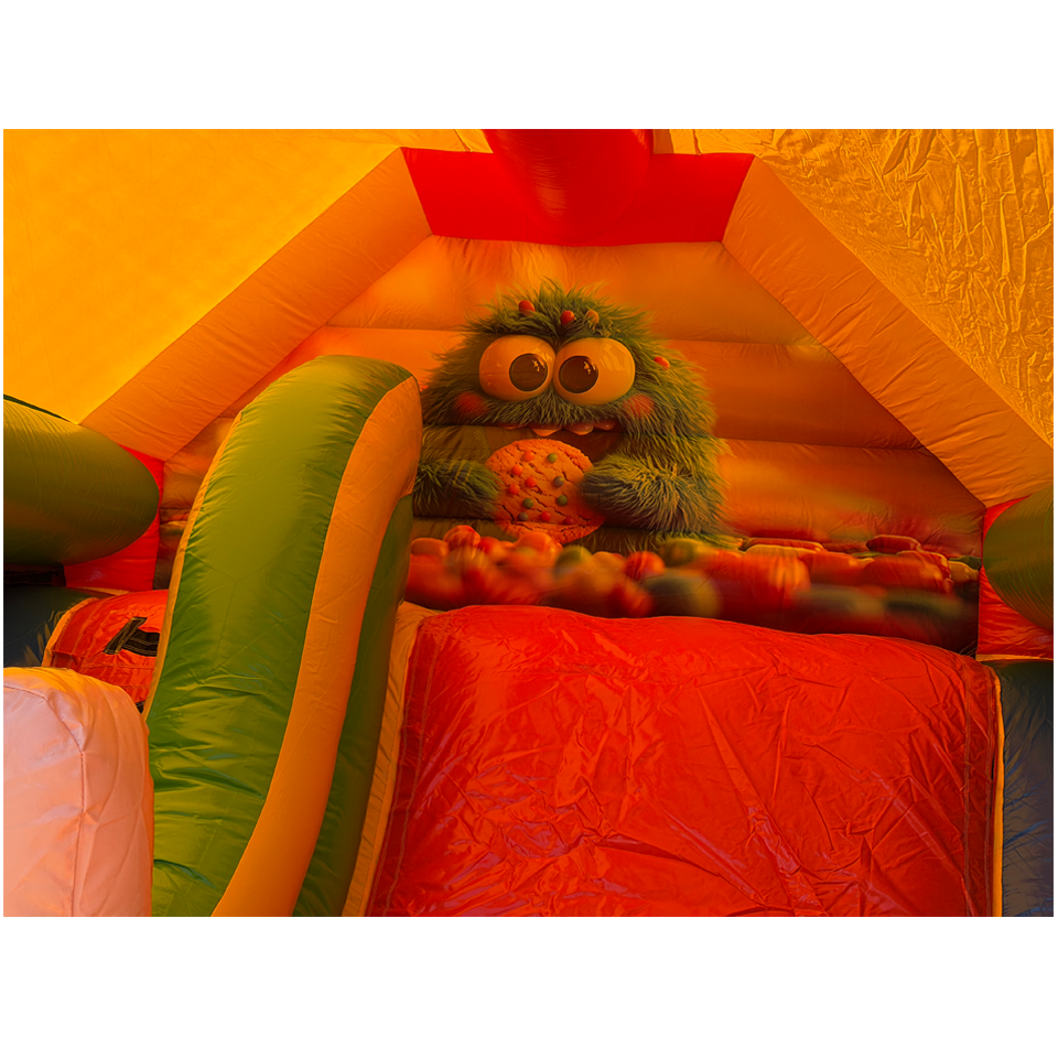 Inslide Maxi 3D Cookie Monster Orange