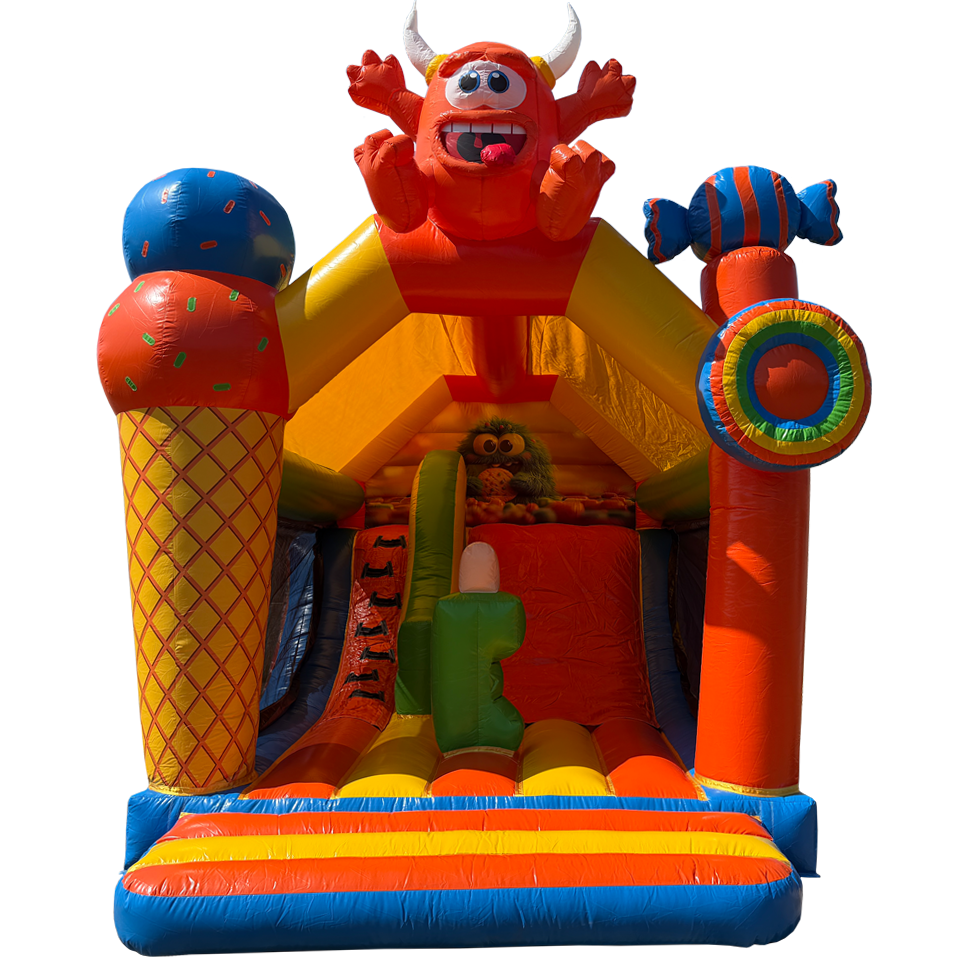 Inslide Maxi 3D Cookie Monster Oranje