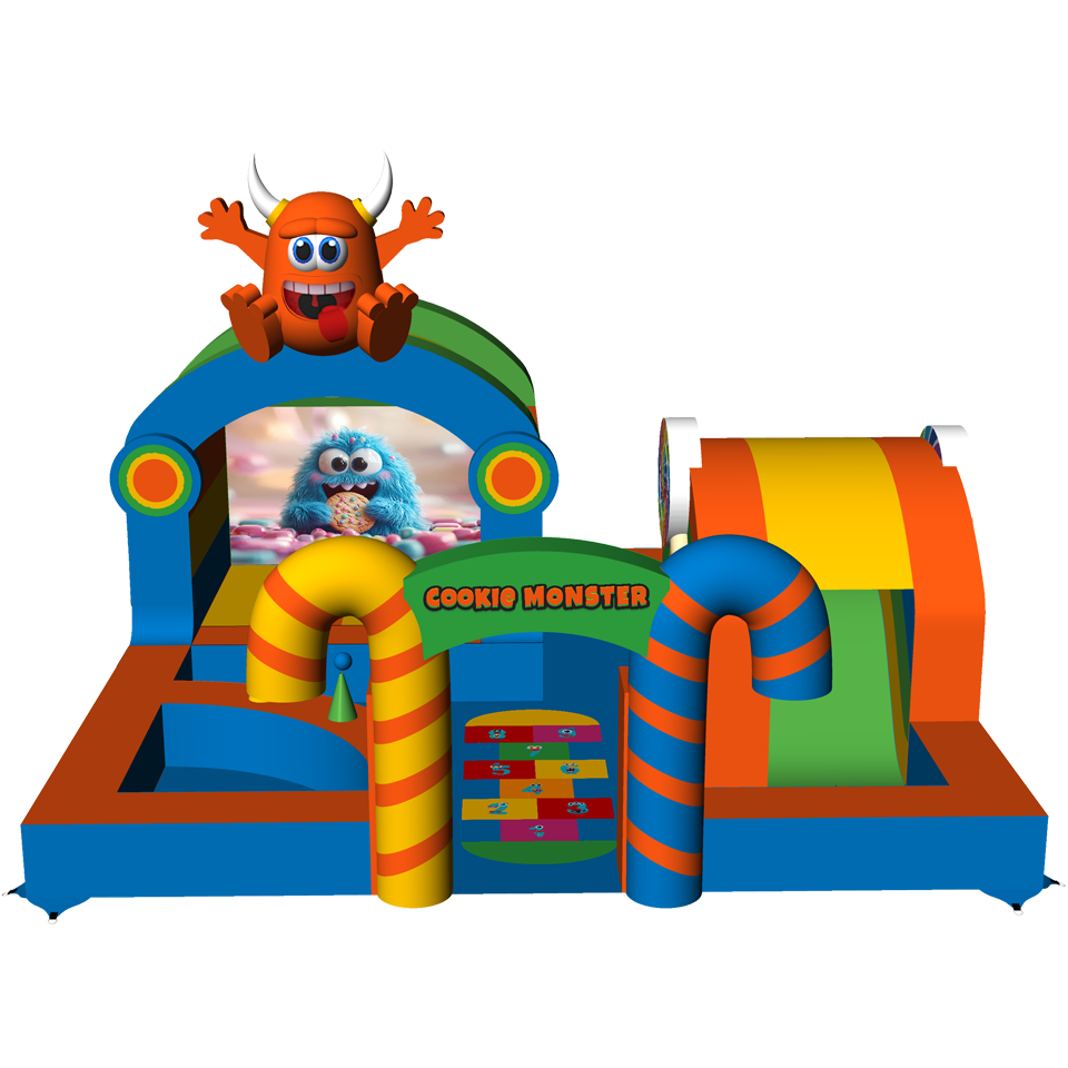 Kinder Zone Cookie Monster Oranje