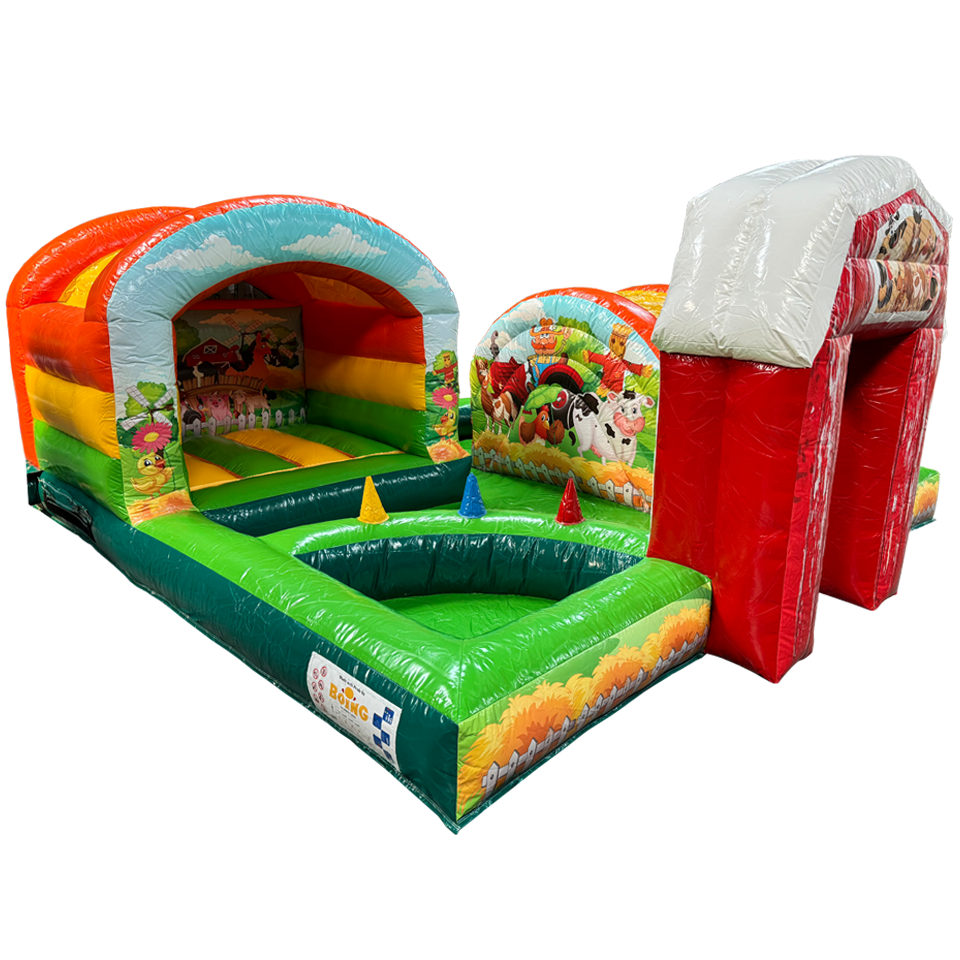 Zijkant Kinder Zone Boerderij