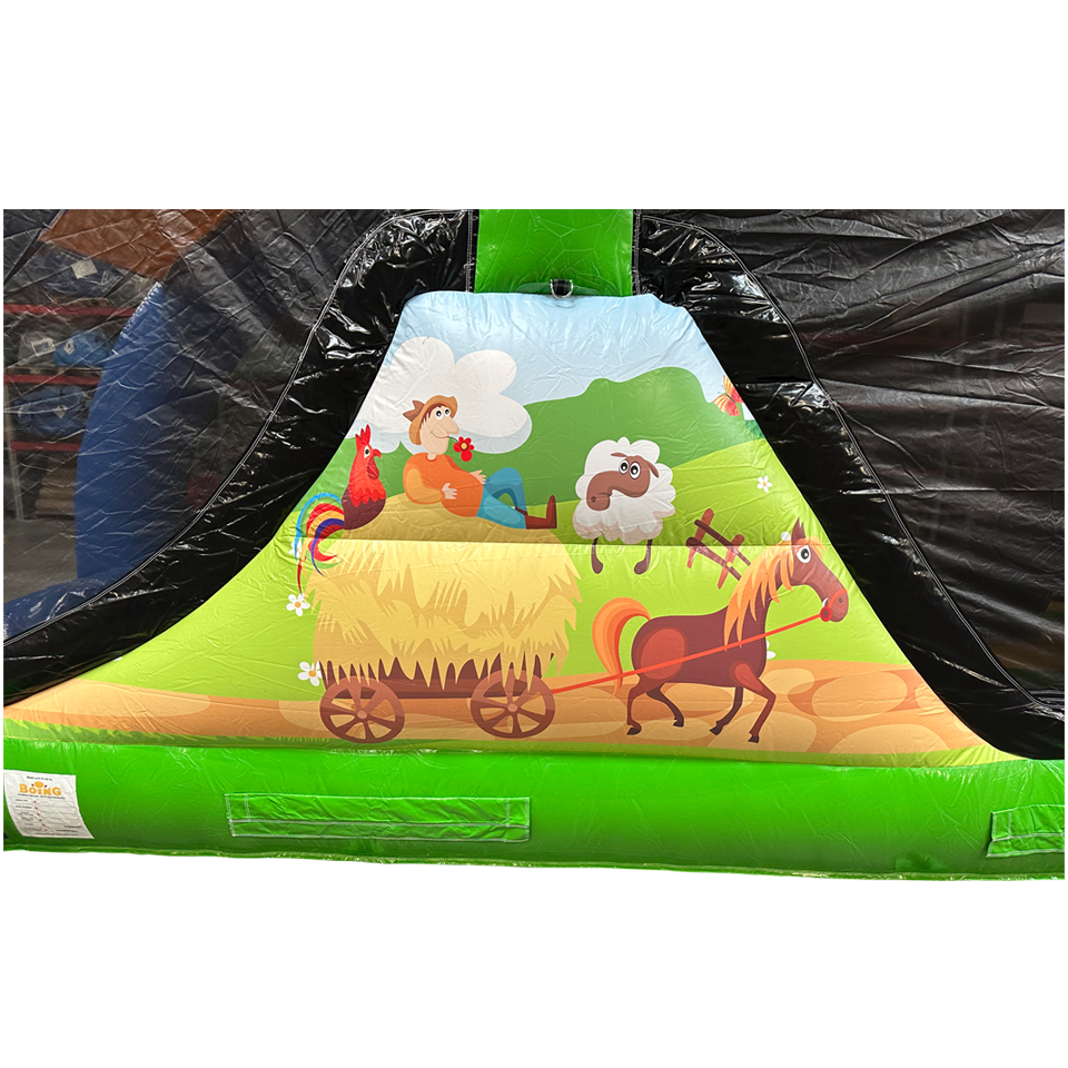 Artwork boer op zijkant