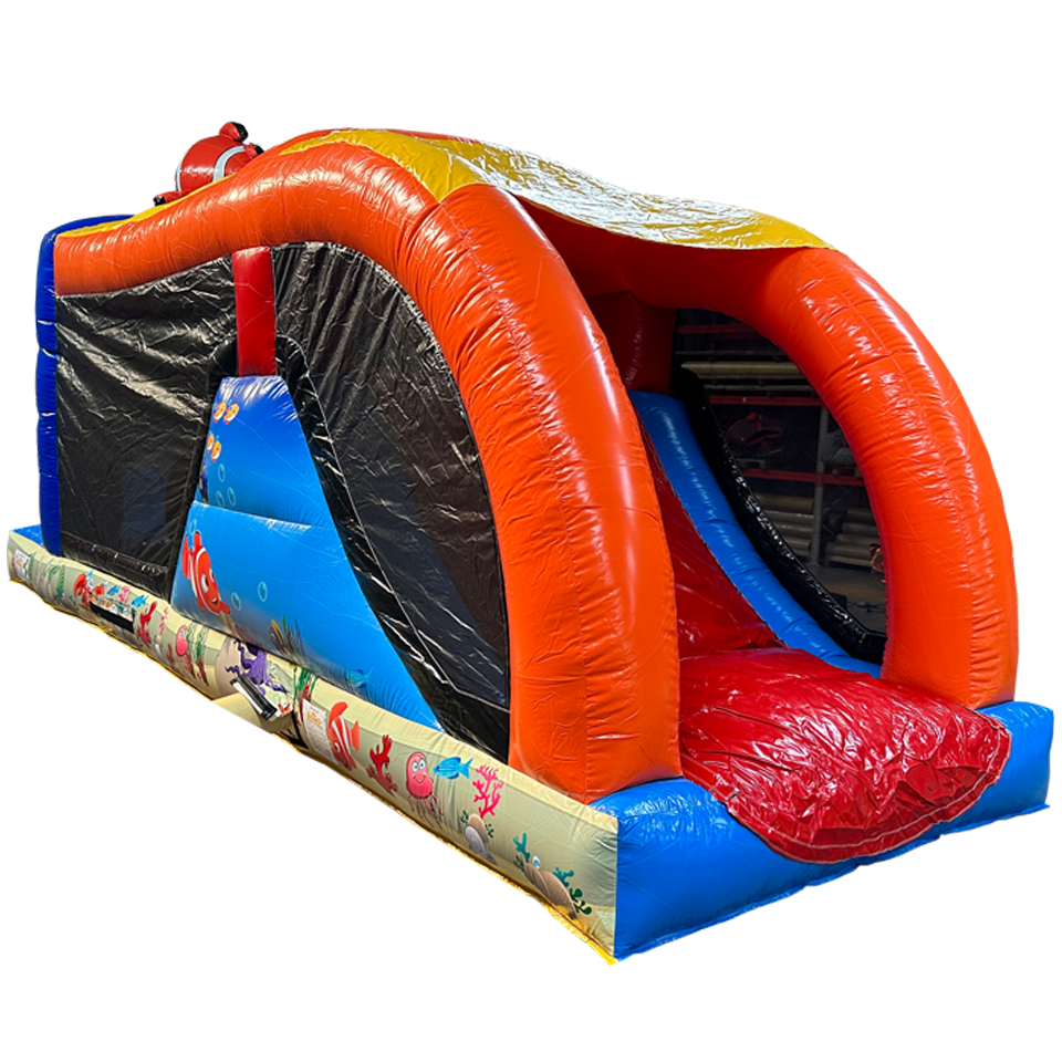 Course d'obstacles pour poissons