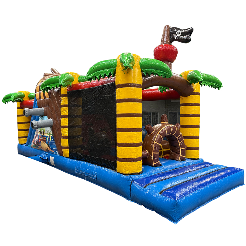 1 Partie Course D'obstacles L'île au trésor