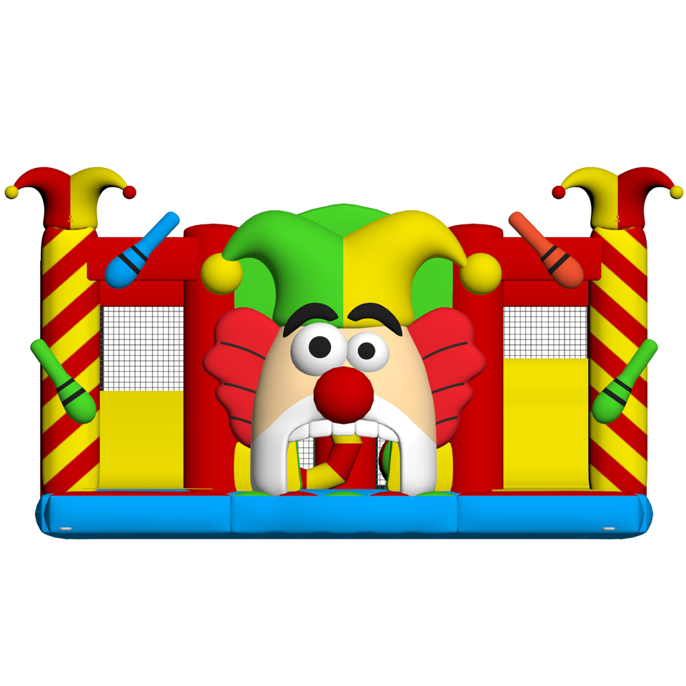 Multiplay Maxi 2 Glijbanen Clownshoofd