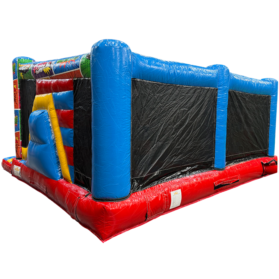 Ommezijde Multiplay Maxi 2 Glijbanen Comic