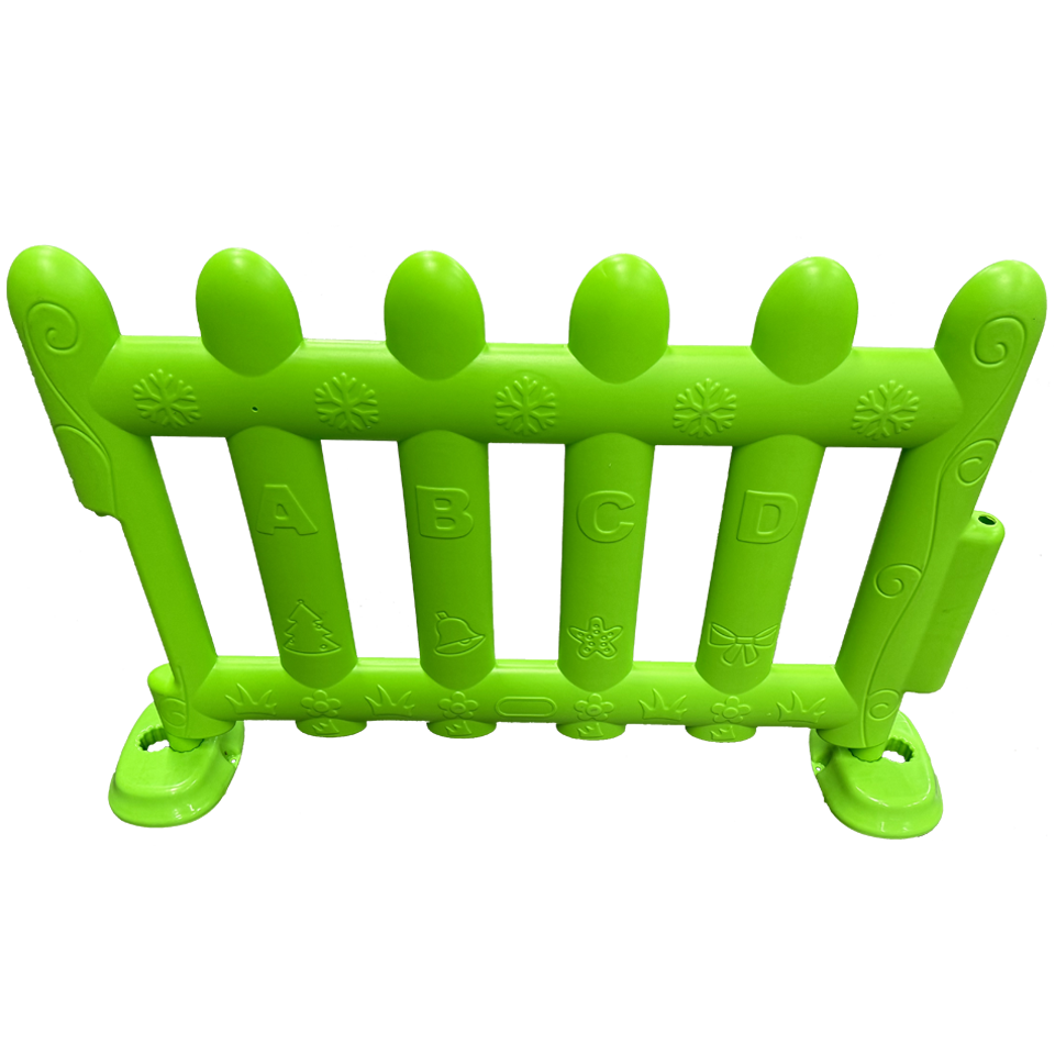 Clôtures en plastique vertes