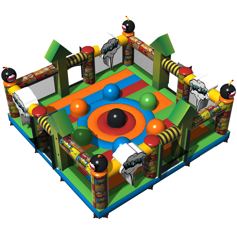 Square Game Rock N Balance Pop Art