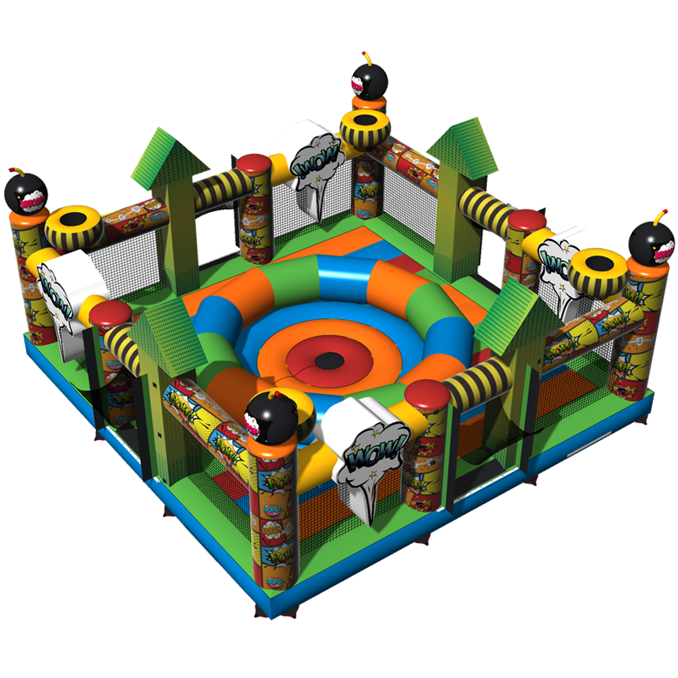 Square Game Rock N Basket Pop Art