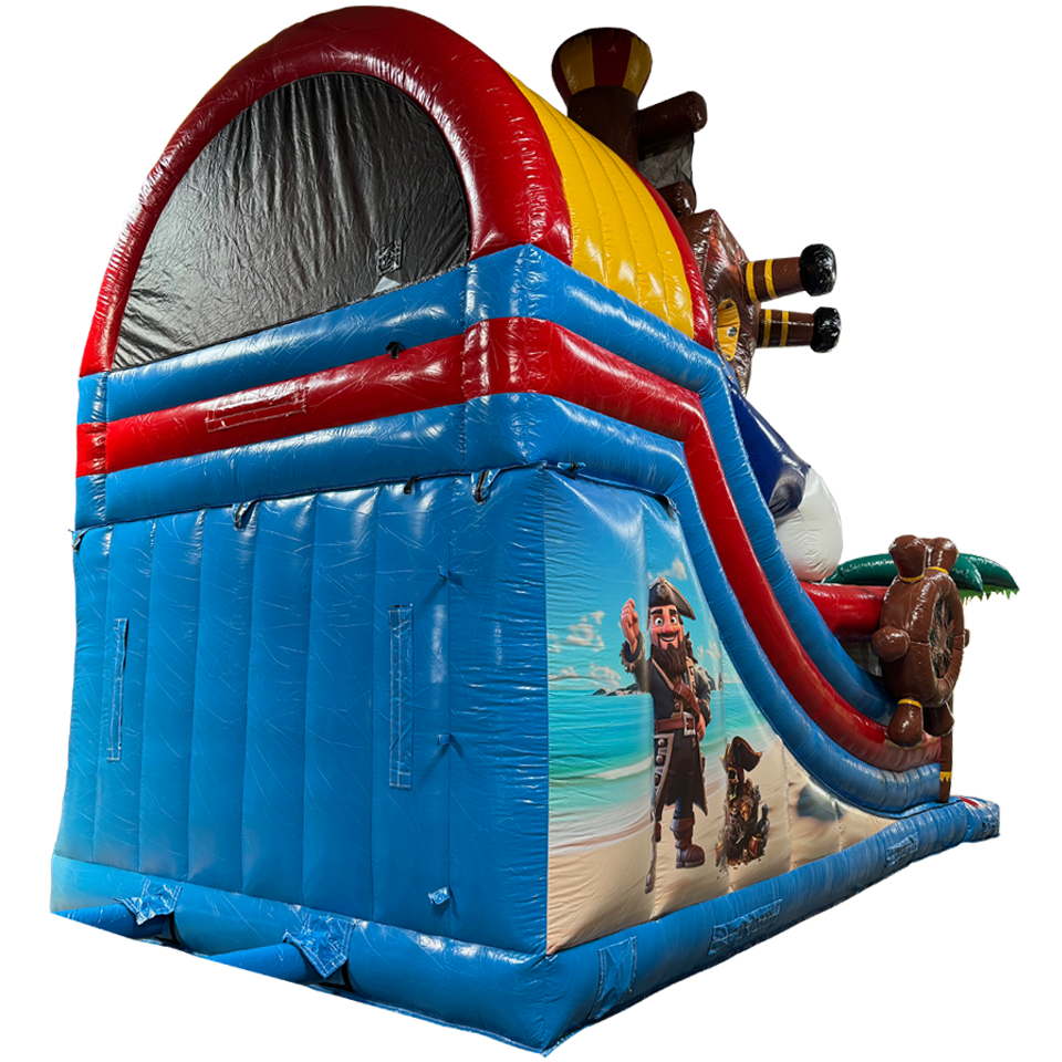 Achterzijde Glijbaan Maxi Piraat