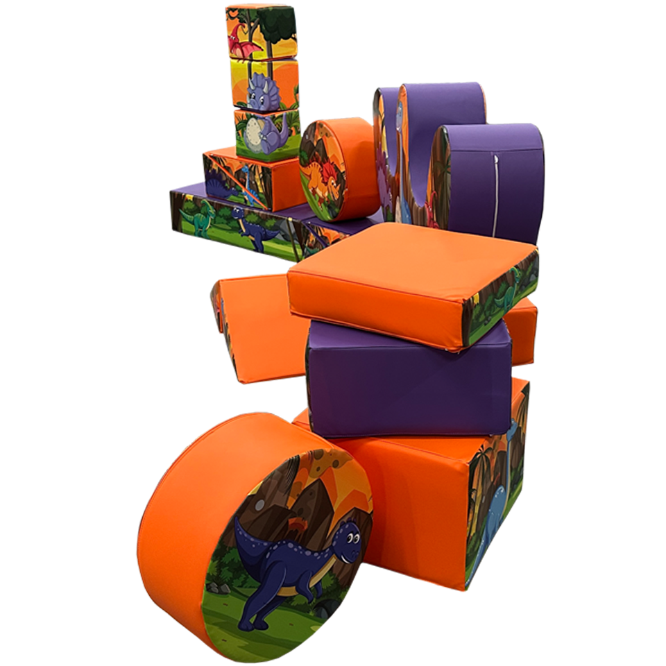 Soft Play Dinosaurus Set