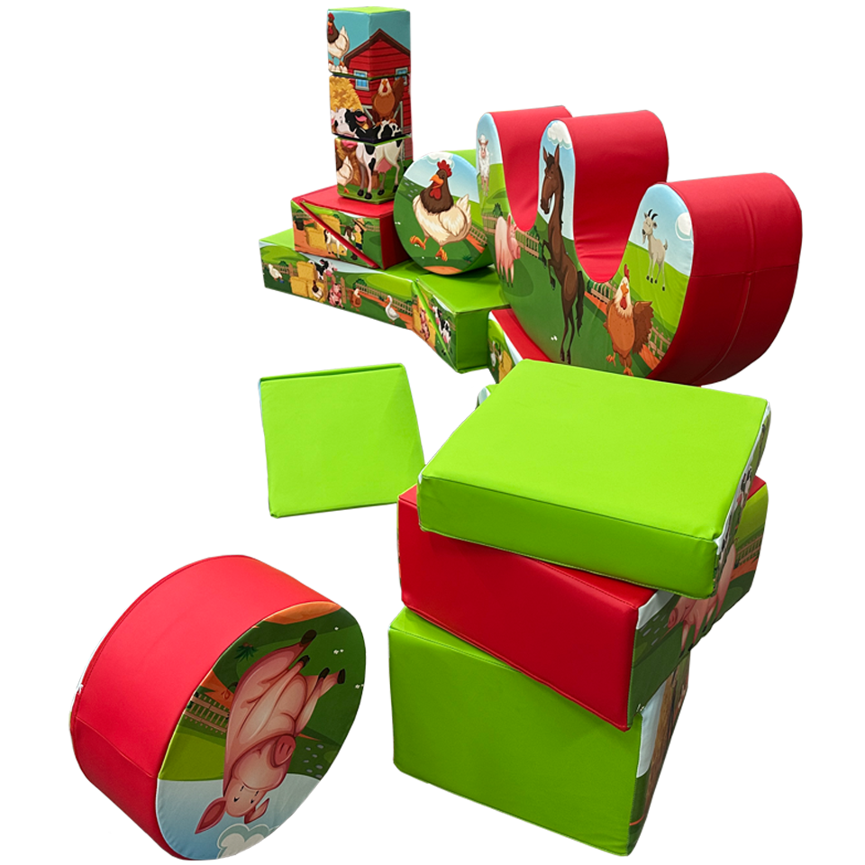 Soft Play Boerderij Set