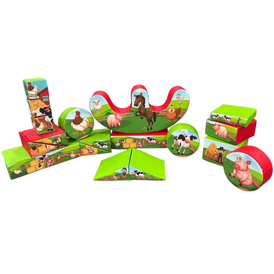 Soft Play Boerderij Set