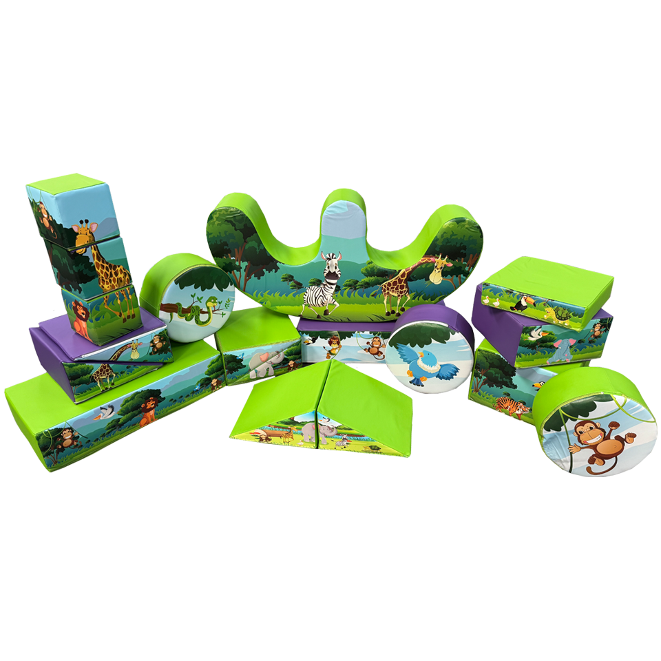 Soft Play Jungle Set