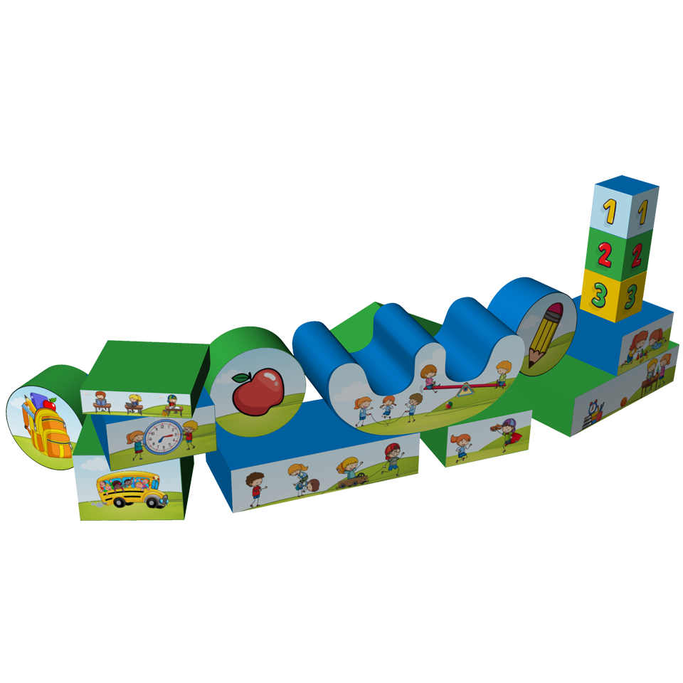 Soft Play School is Cool Set