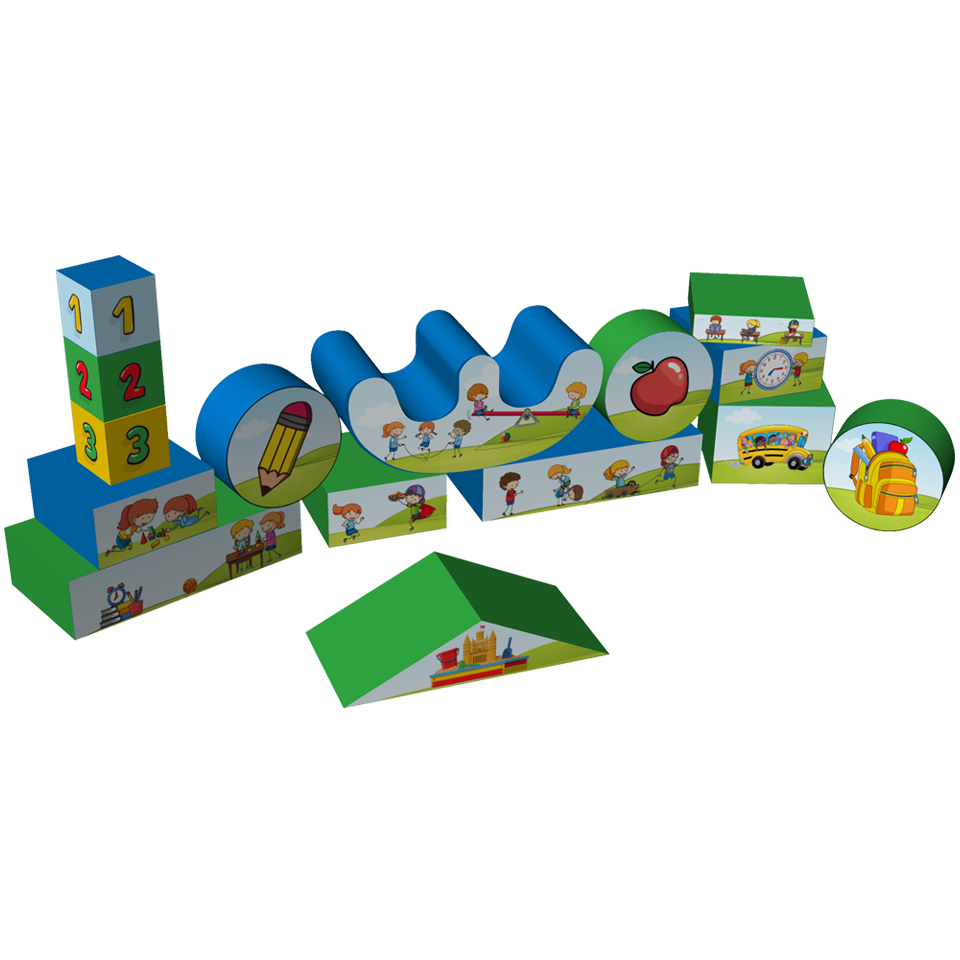 Soft Play School is Cool Set