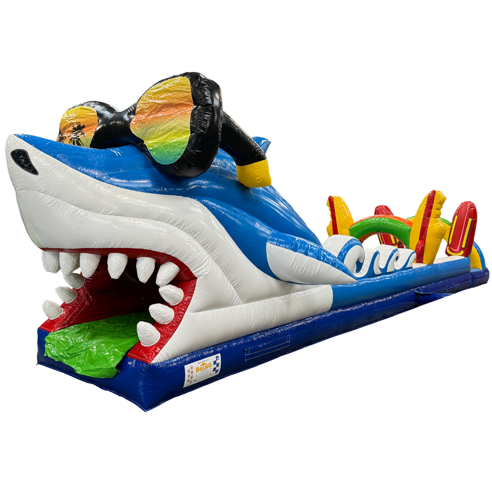 Buikschuifbaan Surfing Haai - Boing Inflatables