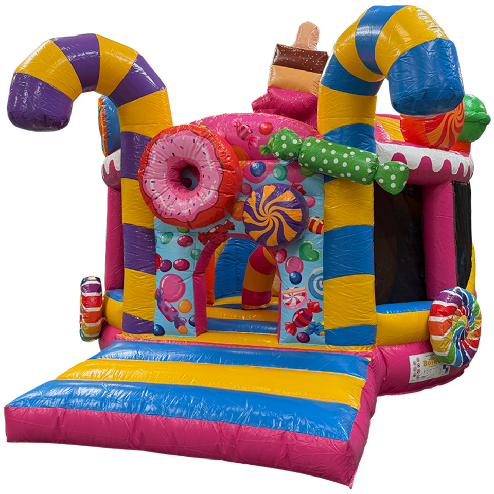 Twist N Süßigkeiten Hüpfburg