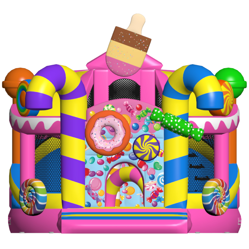 Twist N Slide Level Up Inflatable
