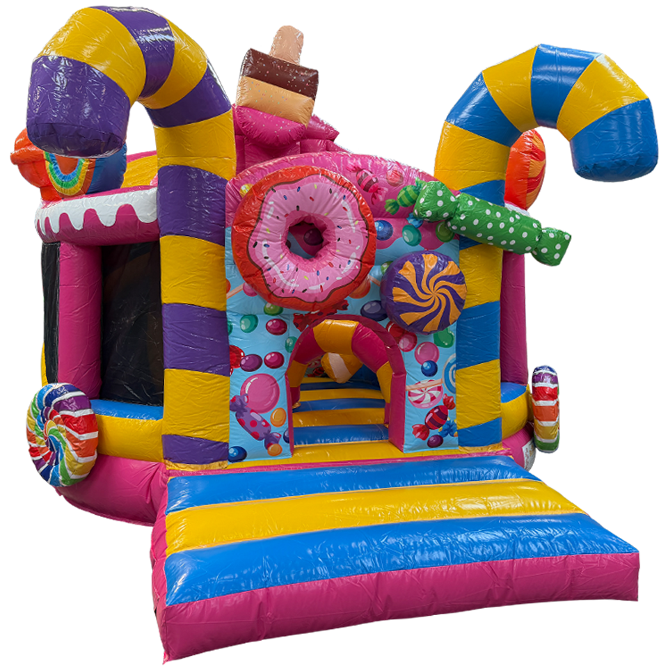 Twist N Slide Snoep Springkasteel
