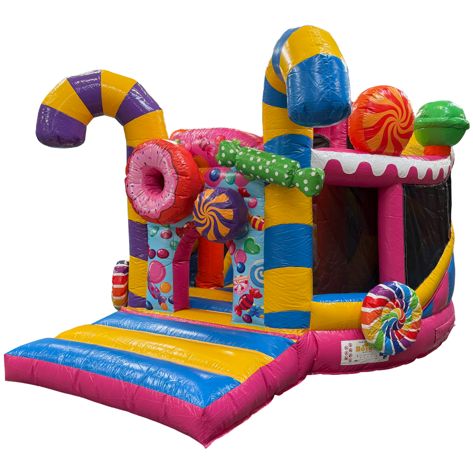Twist N Slide Snoep Springkasteel
