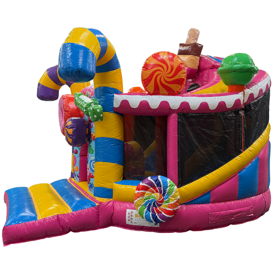 Twist N Slide Snoep Springkasteel
