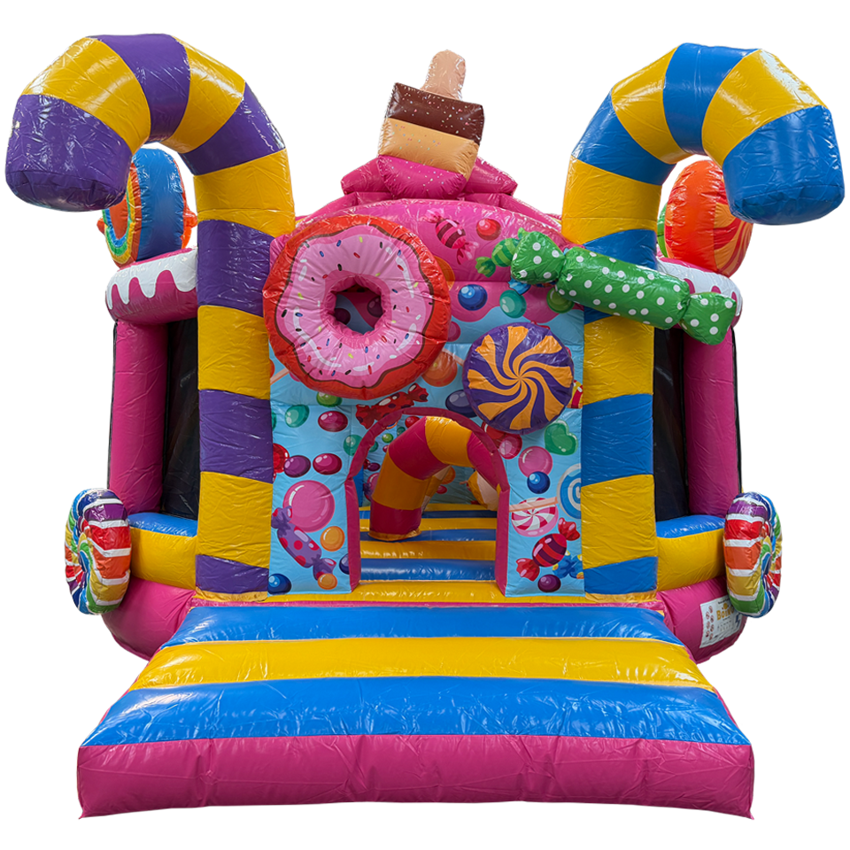 Twist N Slide Snoep Springkasteel