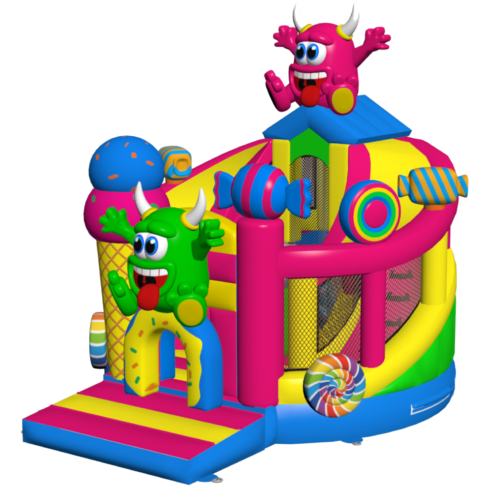 Twist N Slide Cookie Monster Fushia