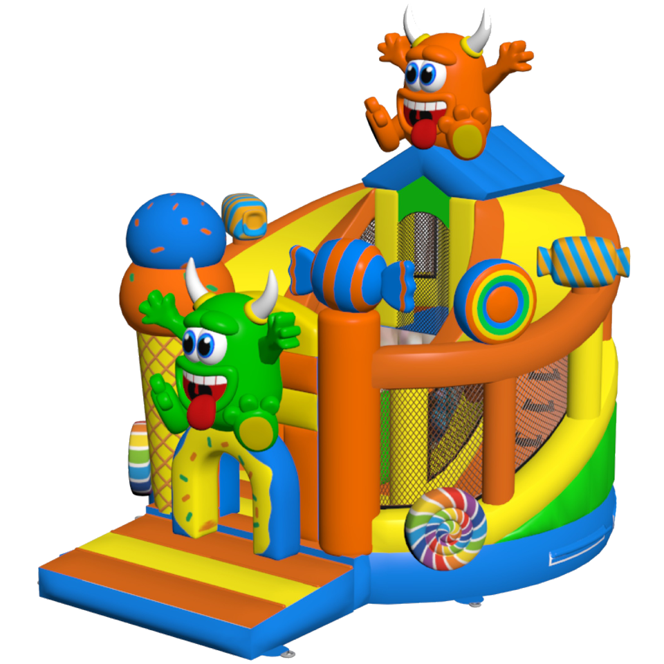 Twist N Slide Cookie Monster Oranje