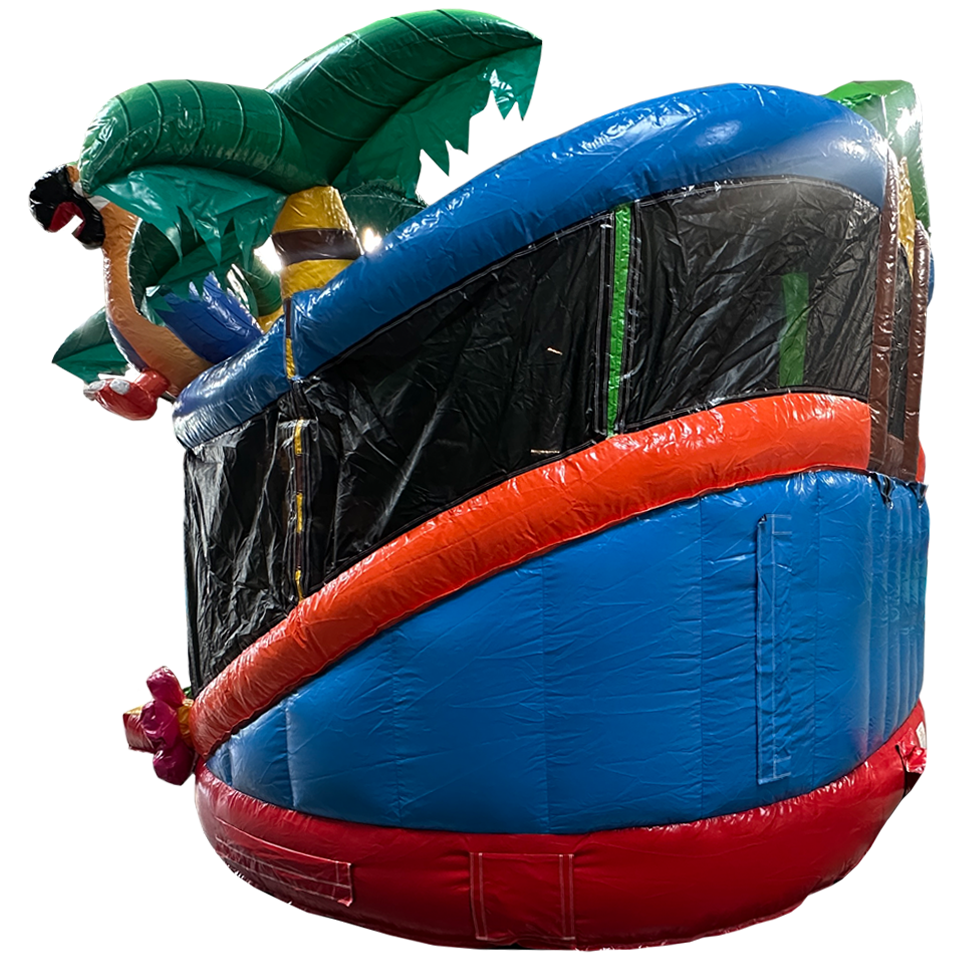 Twist N Slide Papegaai Springkasteel