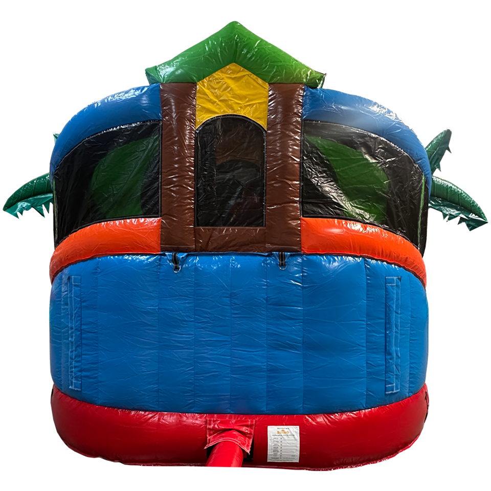 Twist N Slide Papegaai Springkasteel