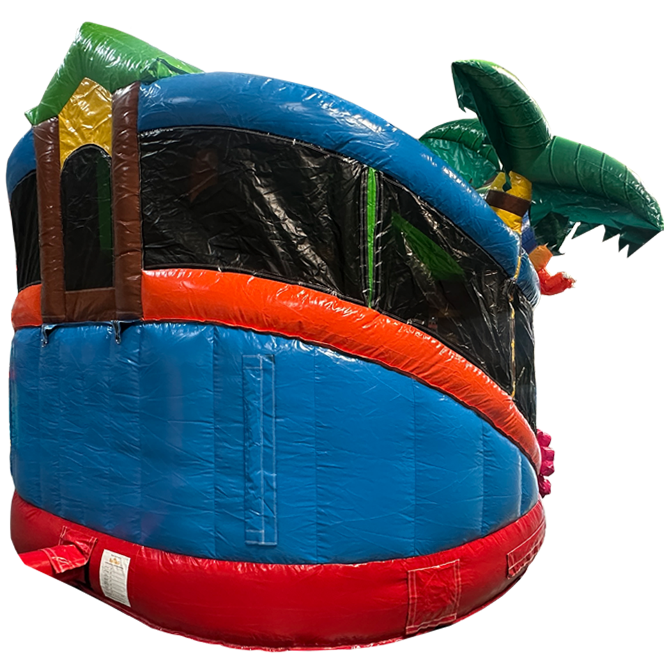 Twist N Slide Papegaai Springkasteel