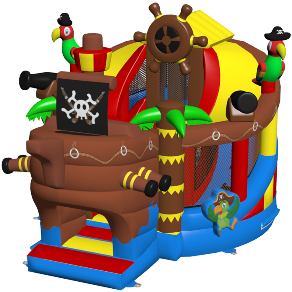 COSTWAY Bouncy castle with fan, paddling pool, bounce lock with slide, outdoor bouncer incl. carry bag and ground posts, 393 x 207 x 270 cm COSTWAY Bouncy castle with fan, paddling pool, bounce lock with slide, outdoor bouncer incl. carry bag and ground posts, 393 x 207 x 270 cm