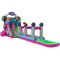 Waterglijbaan Level Up met Zwembad