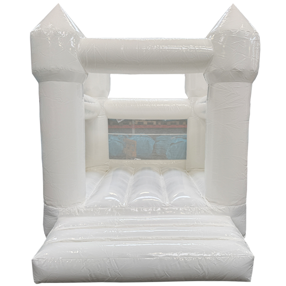 Wit Kasteel Mini Springkasteel