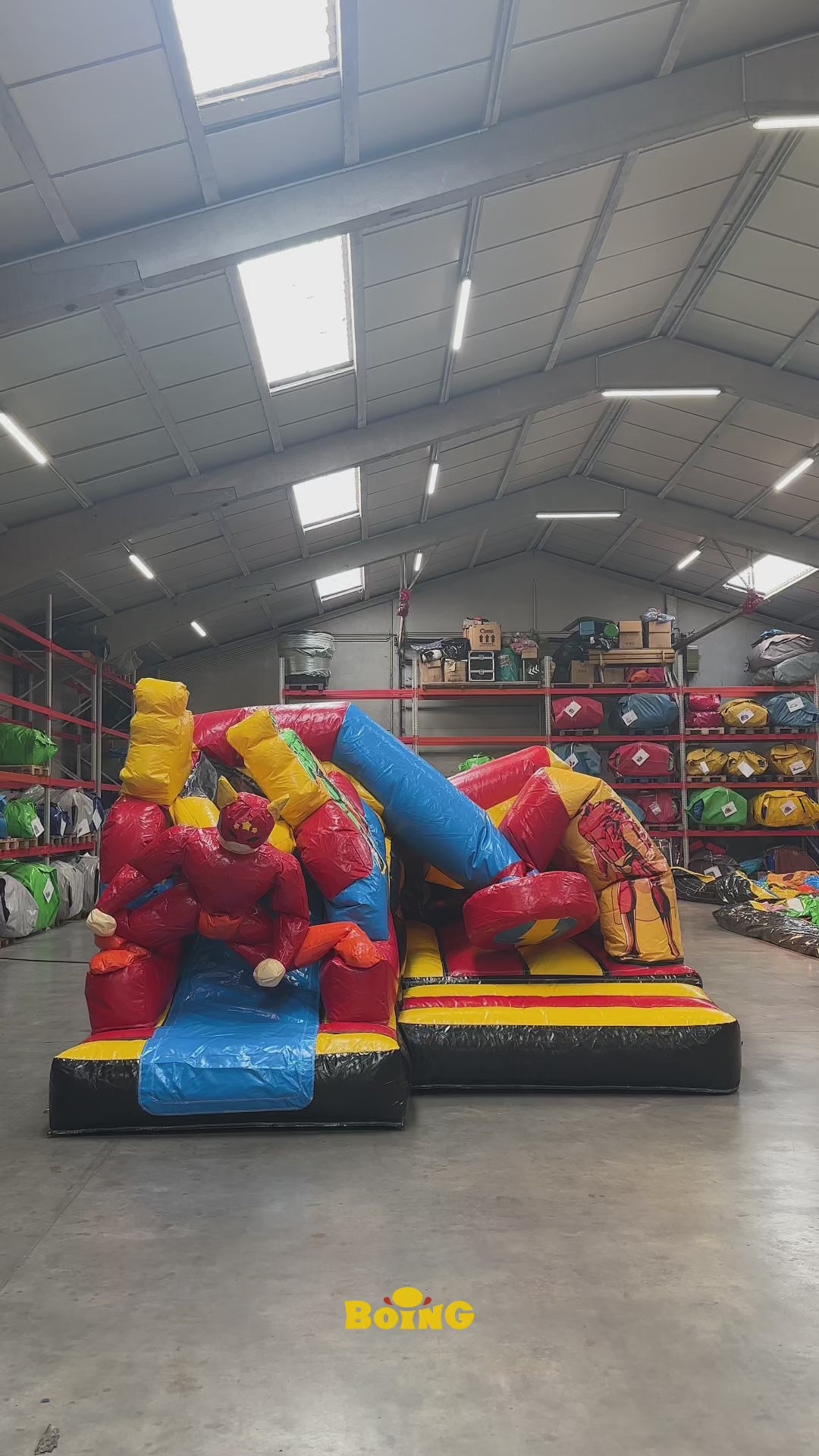 Combo Mini 3D Superhelden Springkasteel