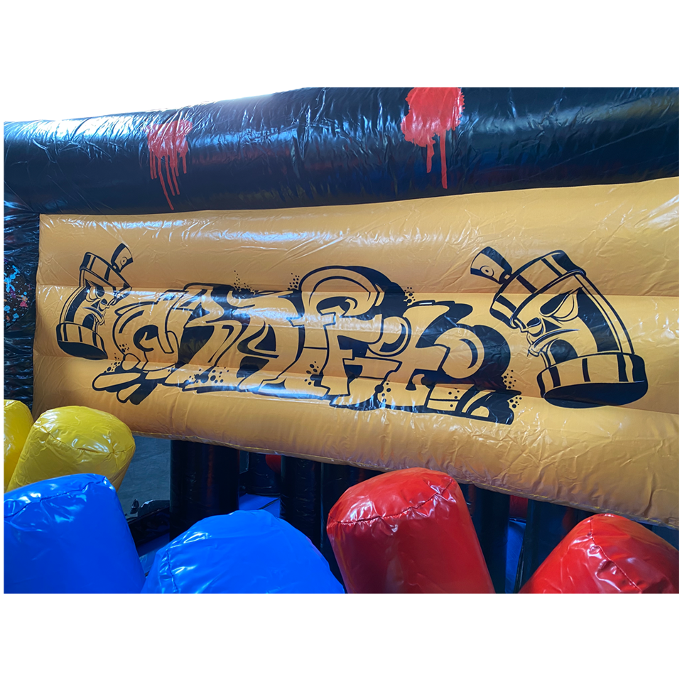 2 Delen Graffiti Run Zwart