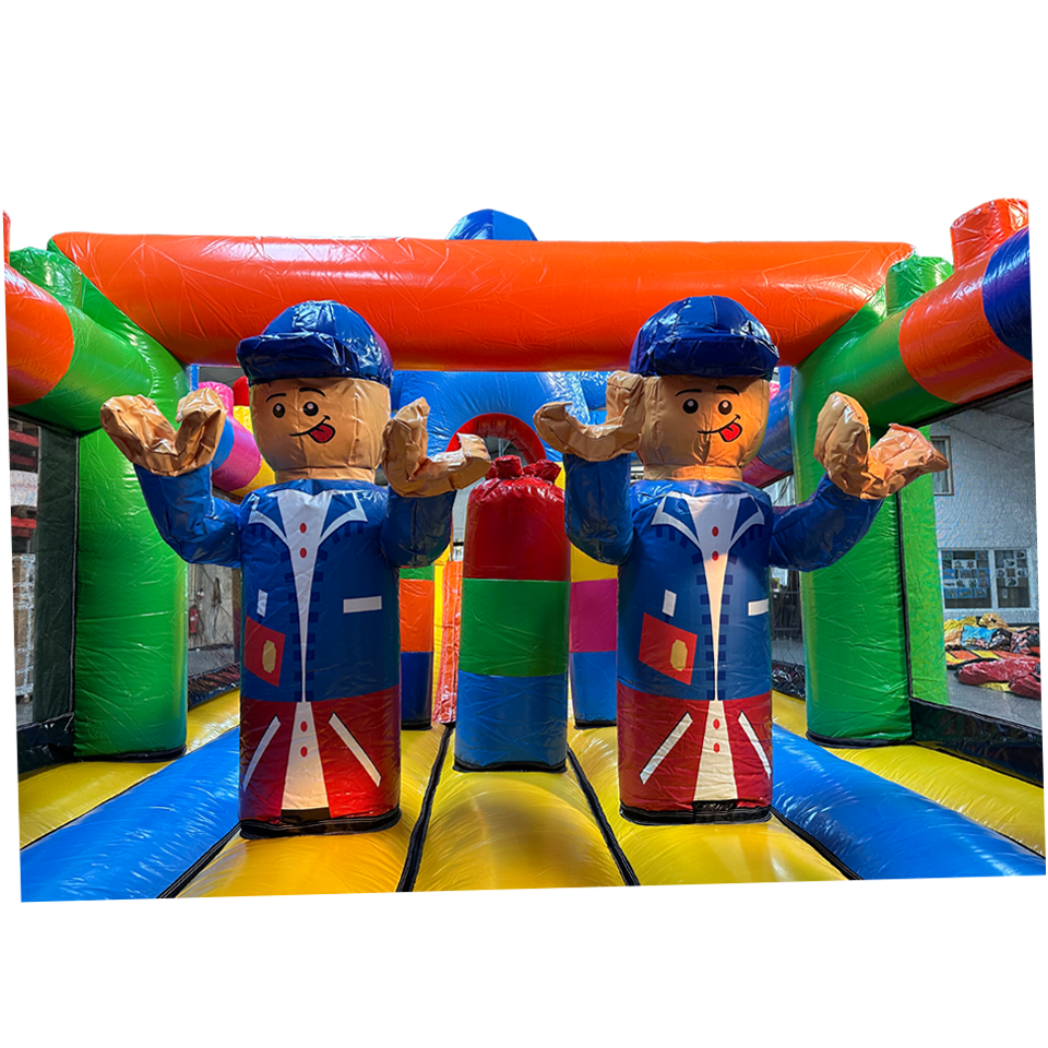2 Delen Gekleurde Blokken Run