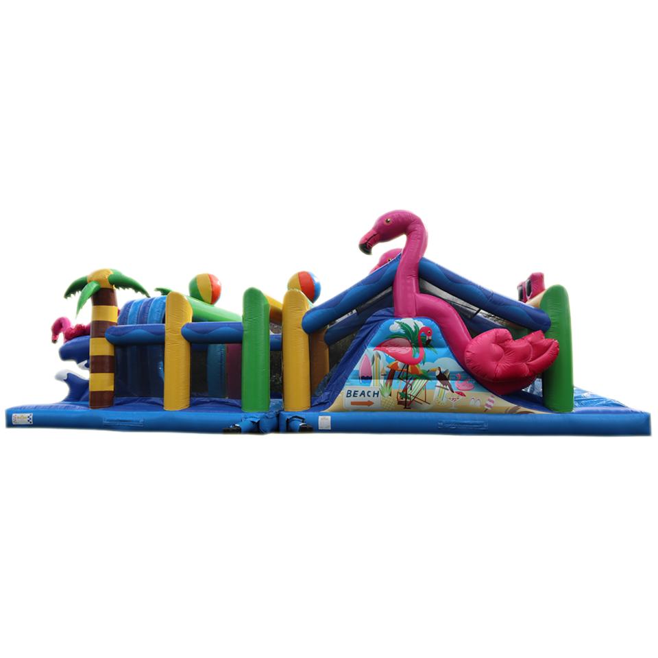 2 Delen Flamingo Run