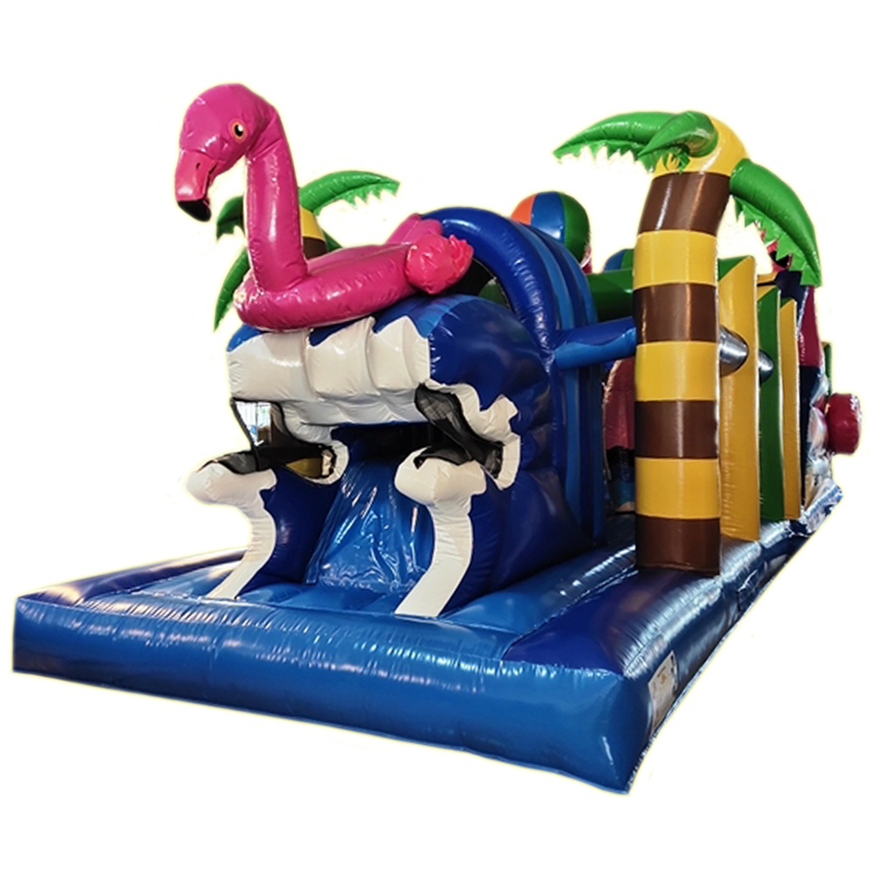 2 Delen Flamingo Run