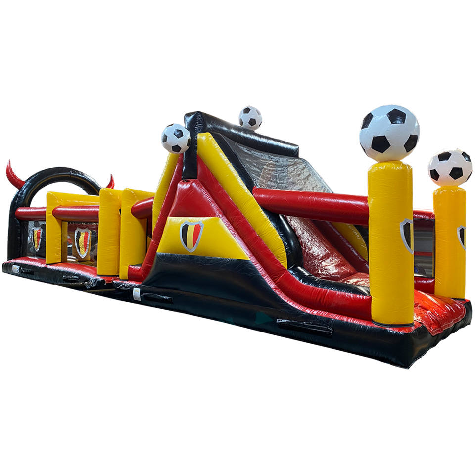 2 Delen Voetbal Hindernisbaan