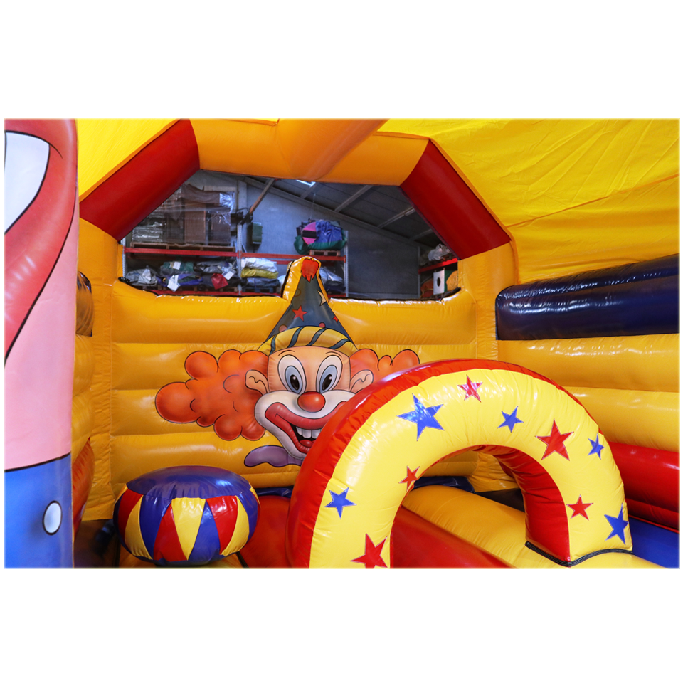 3D Clown and obstakels