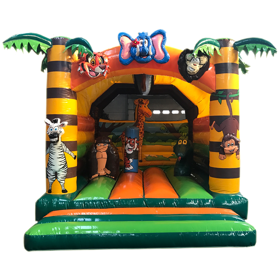 Aframe Midi Jungle Springkasteel