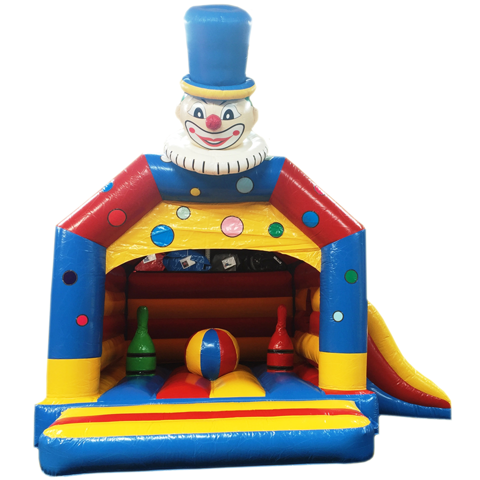 Aframe Midi Os Clown Springkasteel