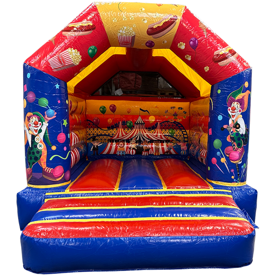 Aframe Mini Circus Springkasteel Boing Inflatables