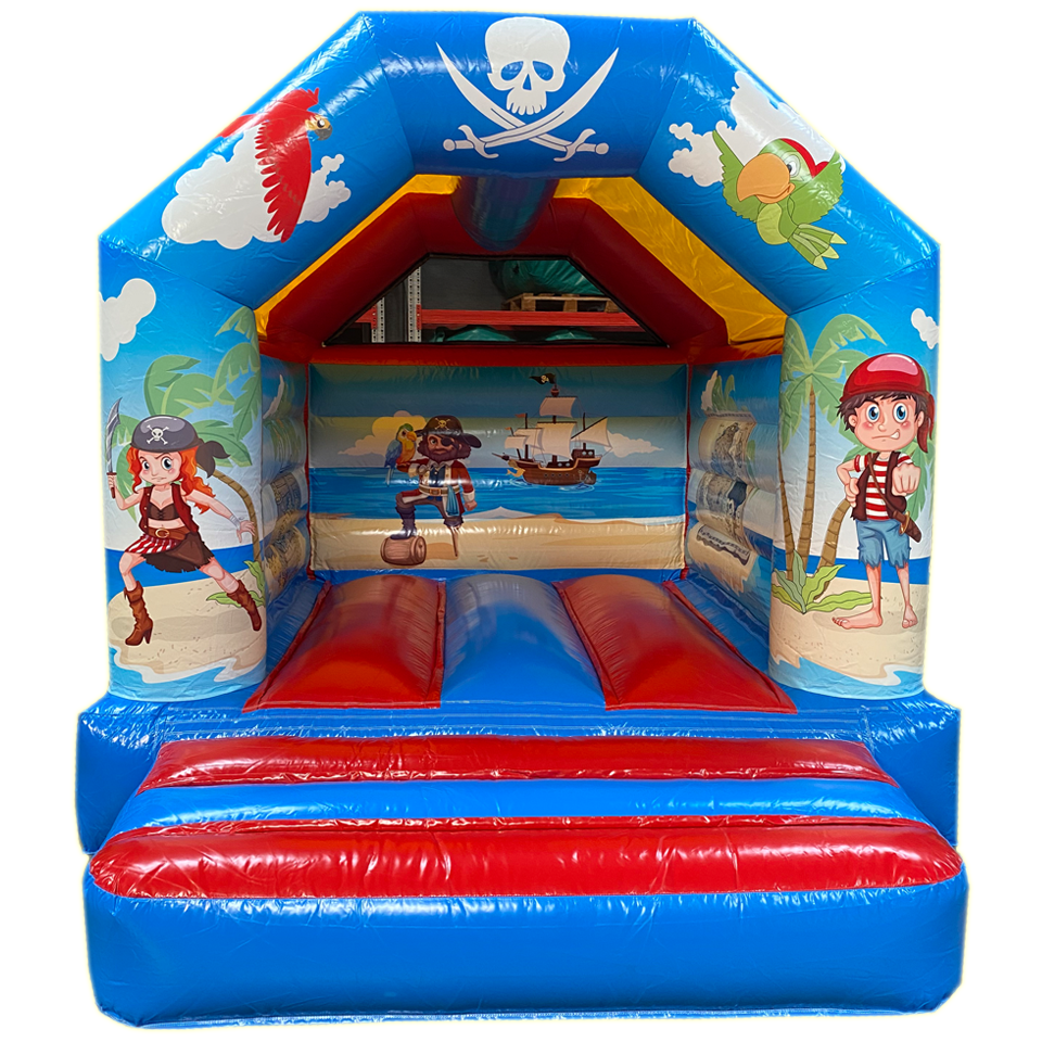 Aframe Mini Piraat Springkasteel - Boing Inflatables