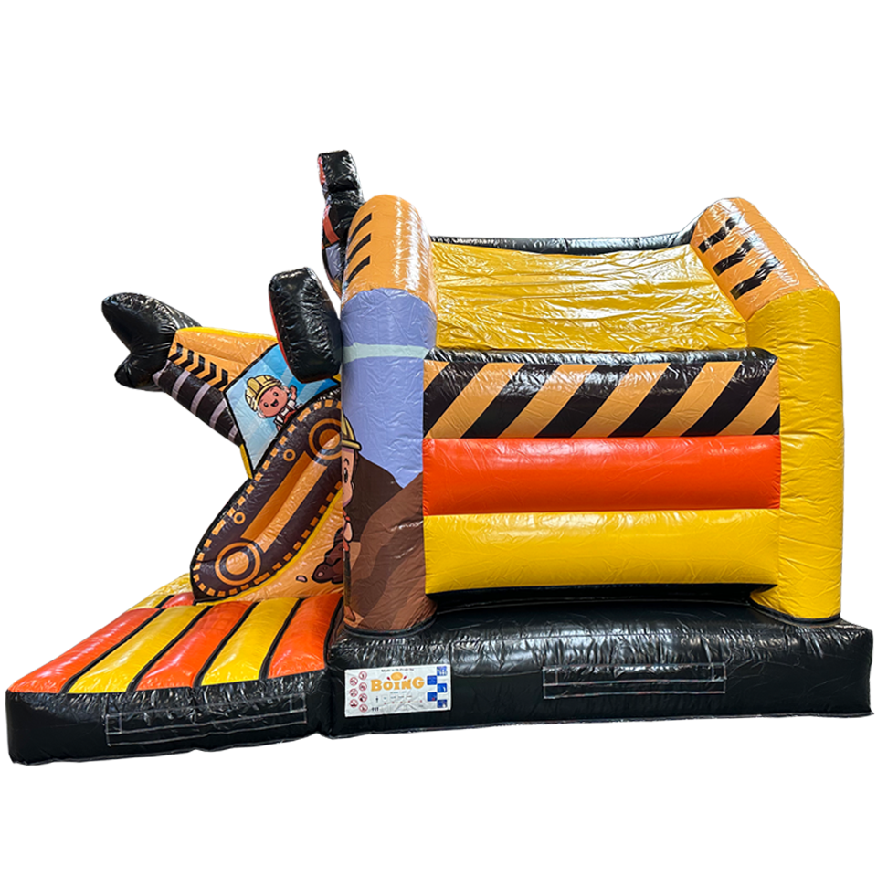 Combo Mini 3D Bouwer Springkasteel - Boing Inflatables