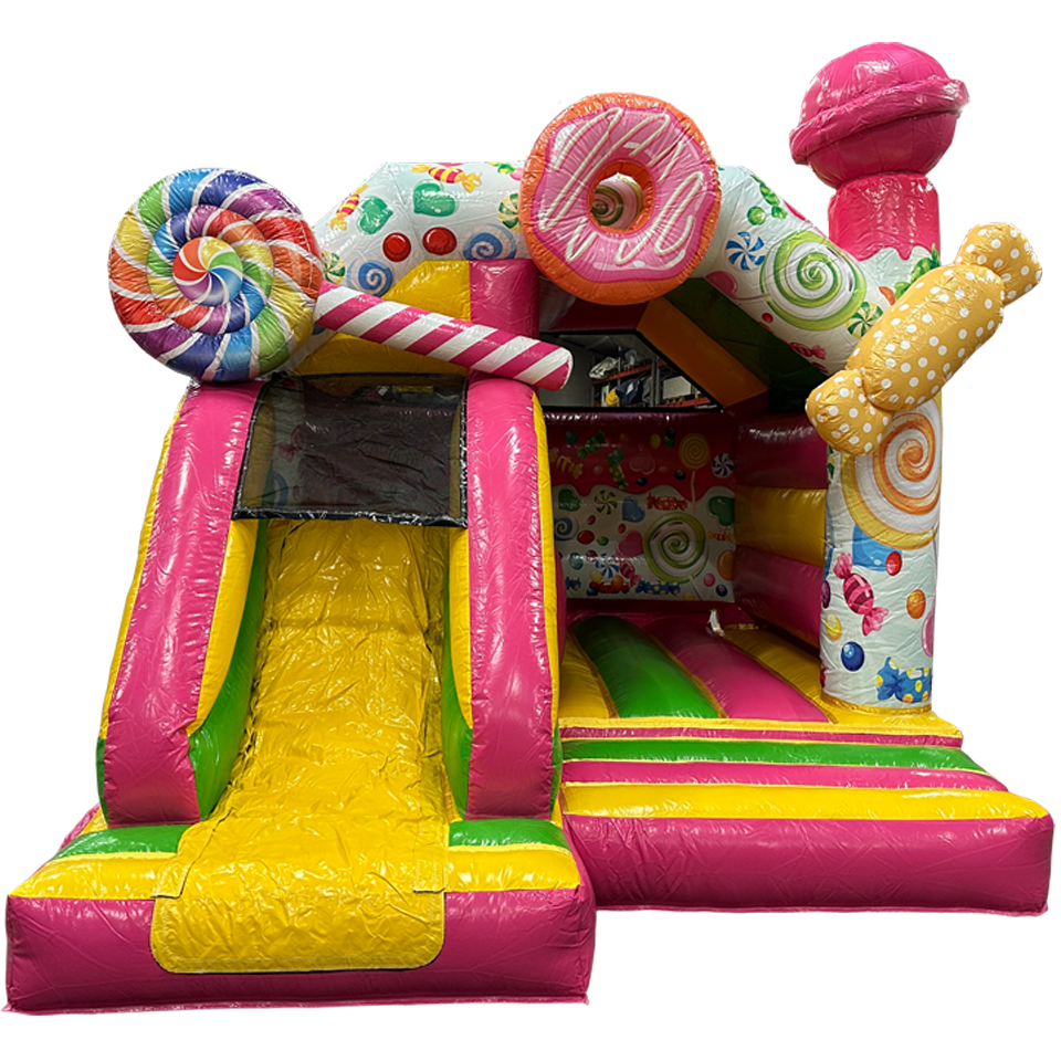 Combo Mini 3D Bonbon Château Gonflable